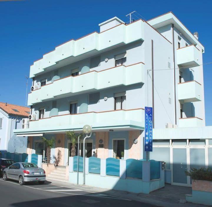 Hotel Acquamarina Viserba Rimini Bagian luar foto