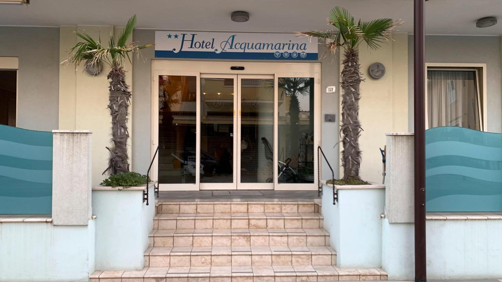 Hotel Acquamarina Viserba Rimini Bagian luar foto